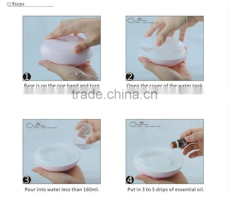 Hot sale essential oil diffuser/humidifier