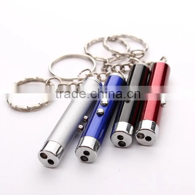 Mini led flashlight keychain