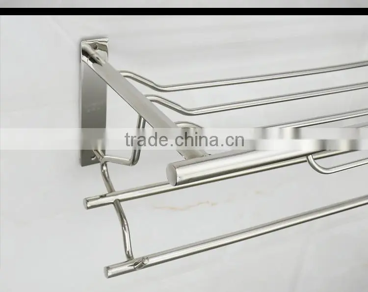 Wesda made in china high quality stainless bath towel shelf 092
