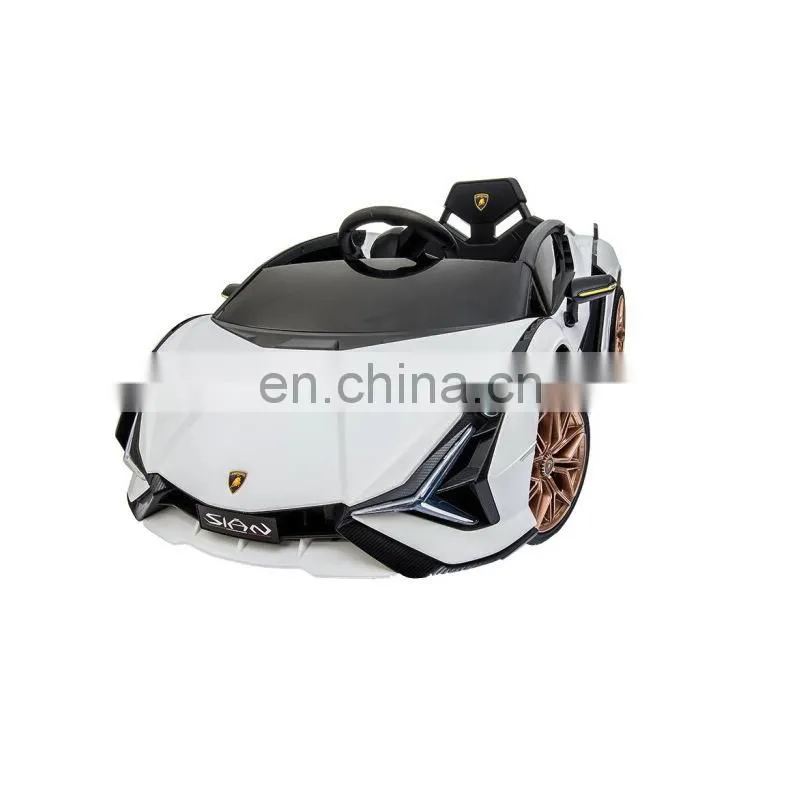 Children's remote control four-wheel electric car four-wheel drive toy sports car lithium battery