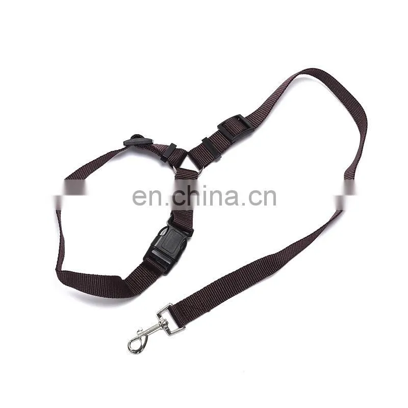 Pet Products Universal Practical Cat Dog Safety Adjustable Car Seat Belt Harness Leash Puppy Seat-belt Travel Clip Strap Leads