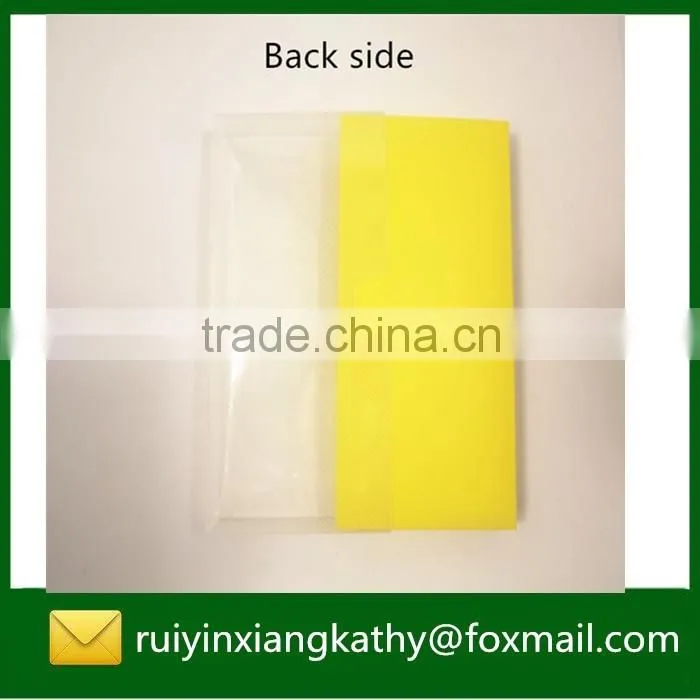 Waterproof transparent credit card display book
