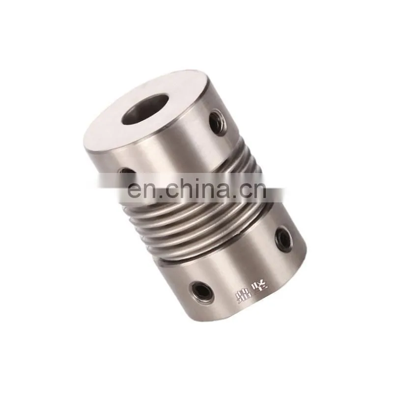 DRG stainless coupling metal shaft high torque motor generator bellows servo motor spring quick-bellow alloy camlock coupler