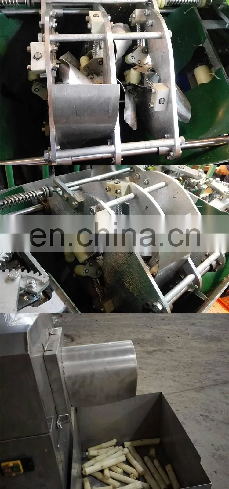 GYC 300-600kg/h sugar cane sugarcane peeling and cutting machine