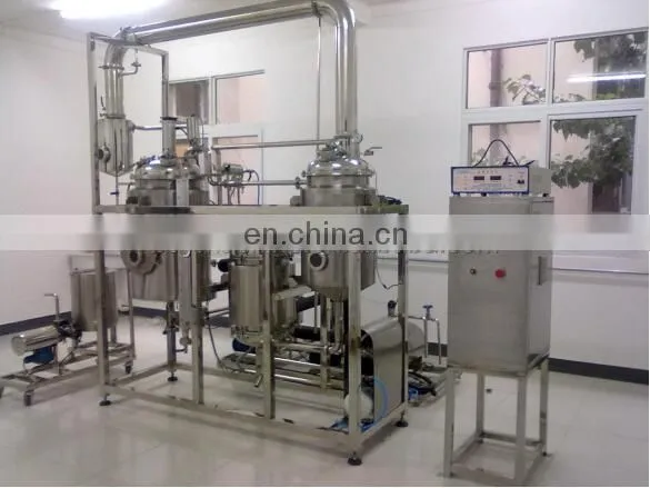 Stainless Steel SS304 essential oil extraction distiller equipment essential oil making machine