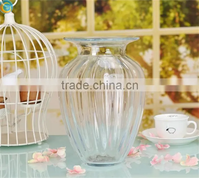 clear tall centerpiece glass vases