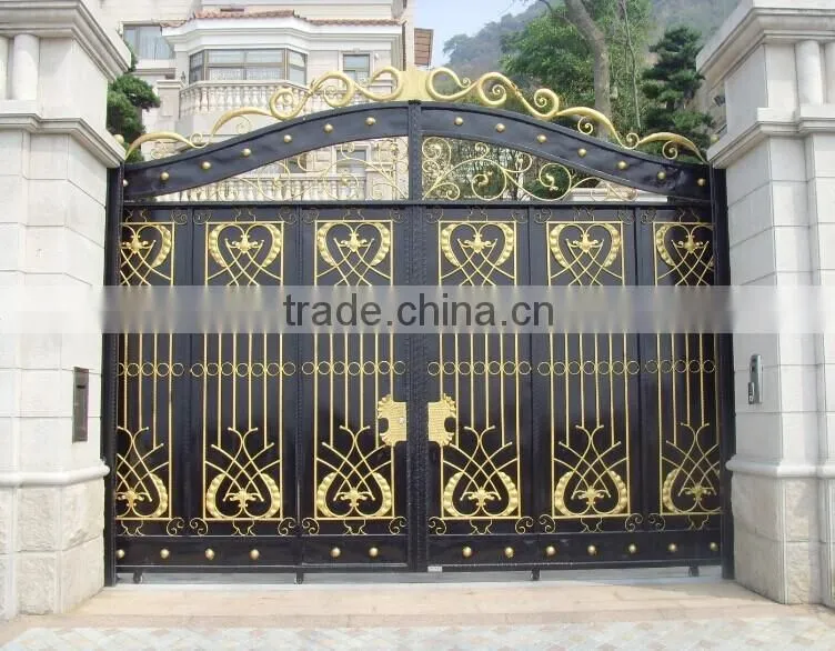 steel gate, metal gate, gate for house, wrought iron stairway gates