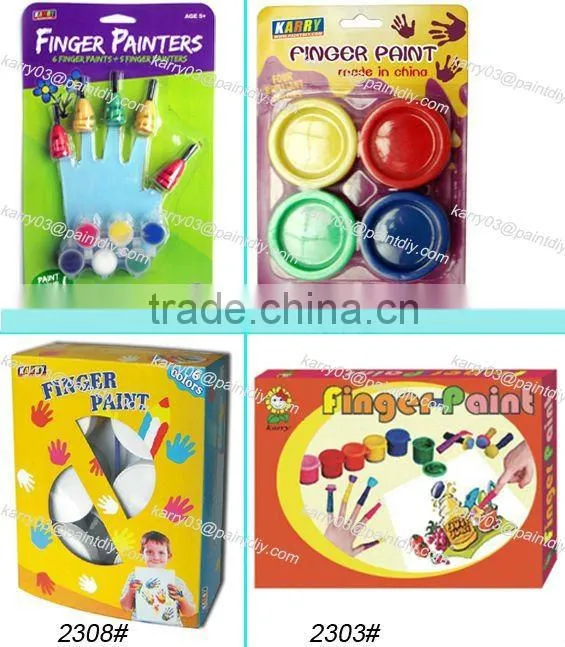 finger paint PAINT DIY