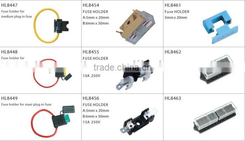 AC DC 100V-220V fuse holder BASE With signal light