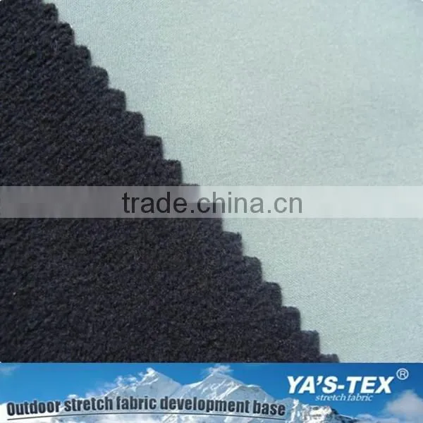 Wholesale Recycle Yarn Fabric Laminated Polar Fleece Fabric/ Softshell Fabric
