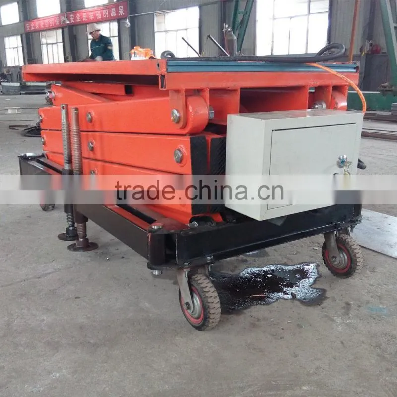 Adjustable Work Platform Portable Raised Storage Scissor Lift Platform