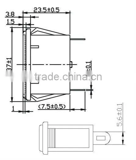 American and Euro 10A 250V 3 phase plugs and sockets