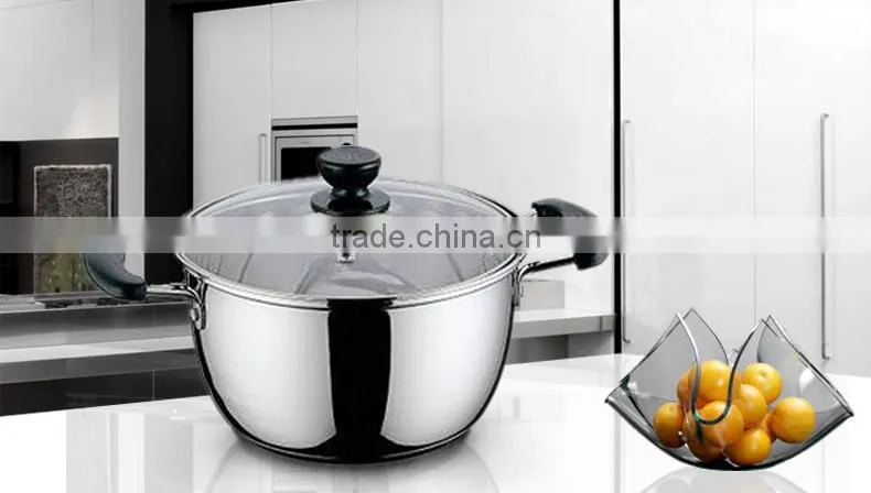 Capsule Bottom Stainless Steel Cookware