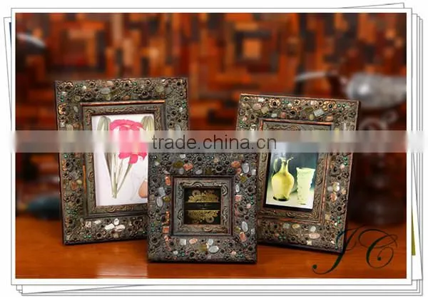 2015 Hot Sale Europe Type Classical Wooden Photo Frame With Lower Price