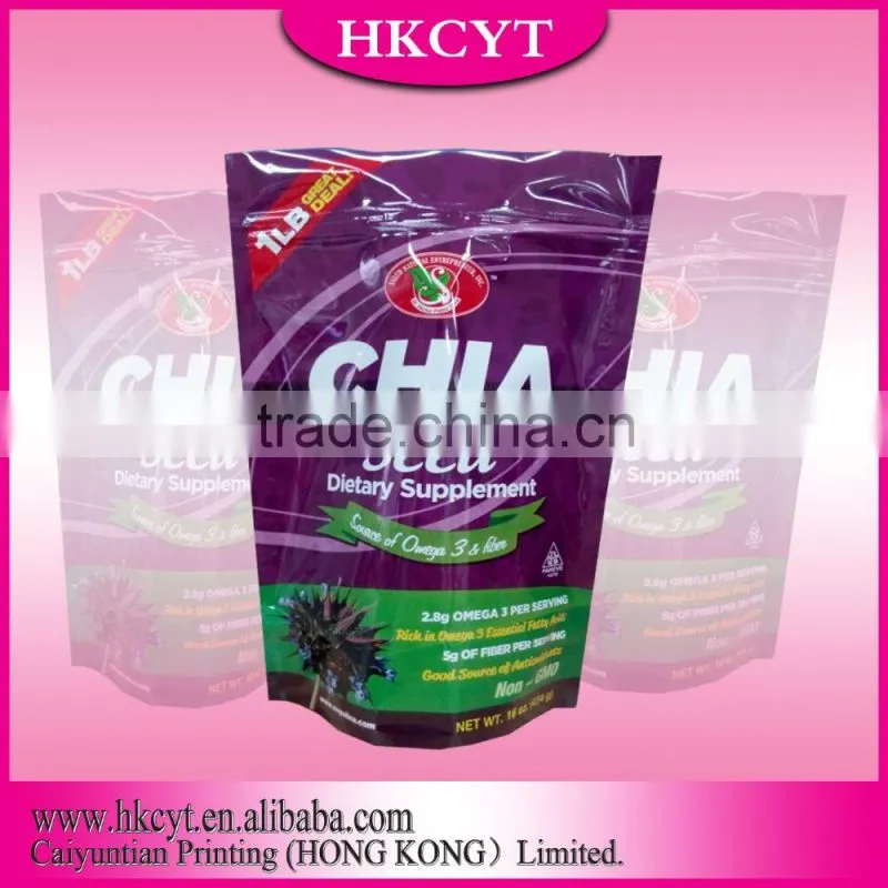 Heat sealing coffee bean packaging pouch made in china coffee bean packaging bags