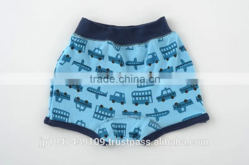 100% cotton underwear infant products high quality boxer pants for baby boys wholesale cute car pattern