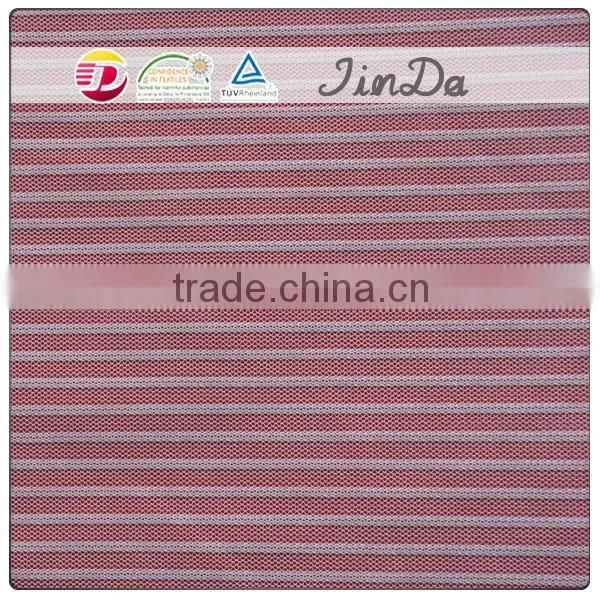 New style plain dyed polyester stripe lace for women dress