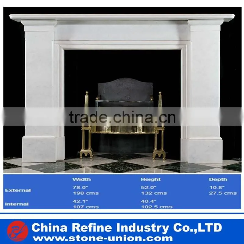 Good looking indoor Marble fireplace