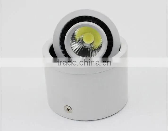 Surface Mounting 3w 5w 7w 12w 15W LED Downlights Led Ceiling Light Spotlights Rotate 360 degrees
