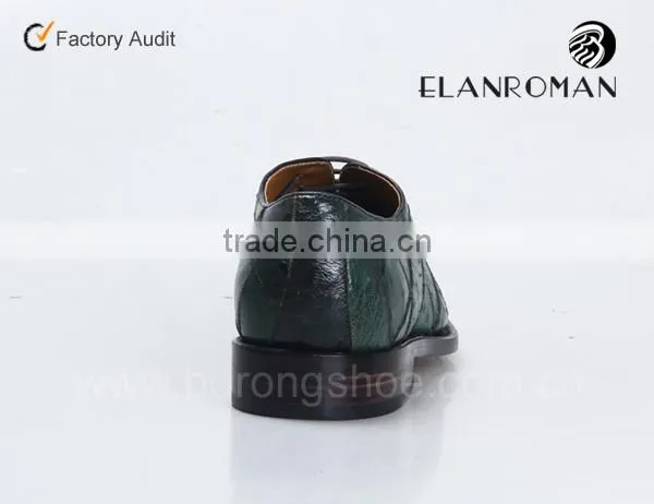Goodyear welted shoes handmade shoe with leather sole