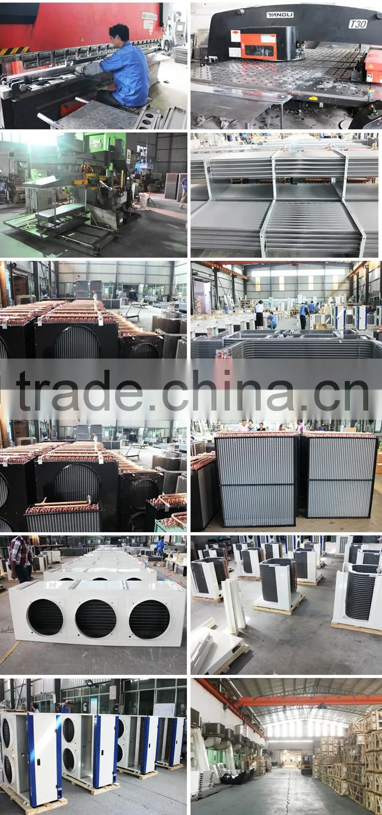 Outside installation refrigerator cooling unit box type