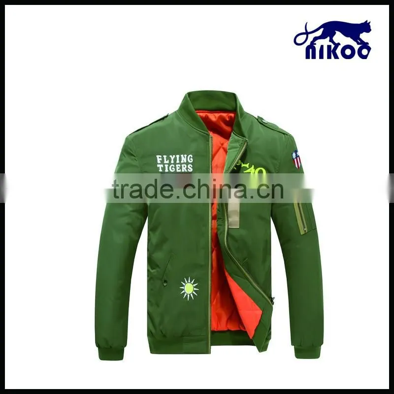 Custom Nylon Jacket, cool jacket, men jacket, Emboridery Jacket