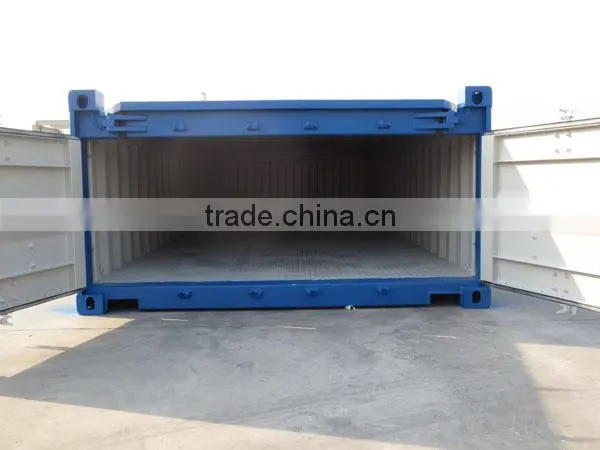 20ft half height open top container with Swing Doors