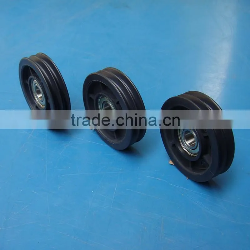 high quality ang widely used nylatron66 sheave nylon pulley
