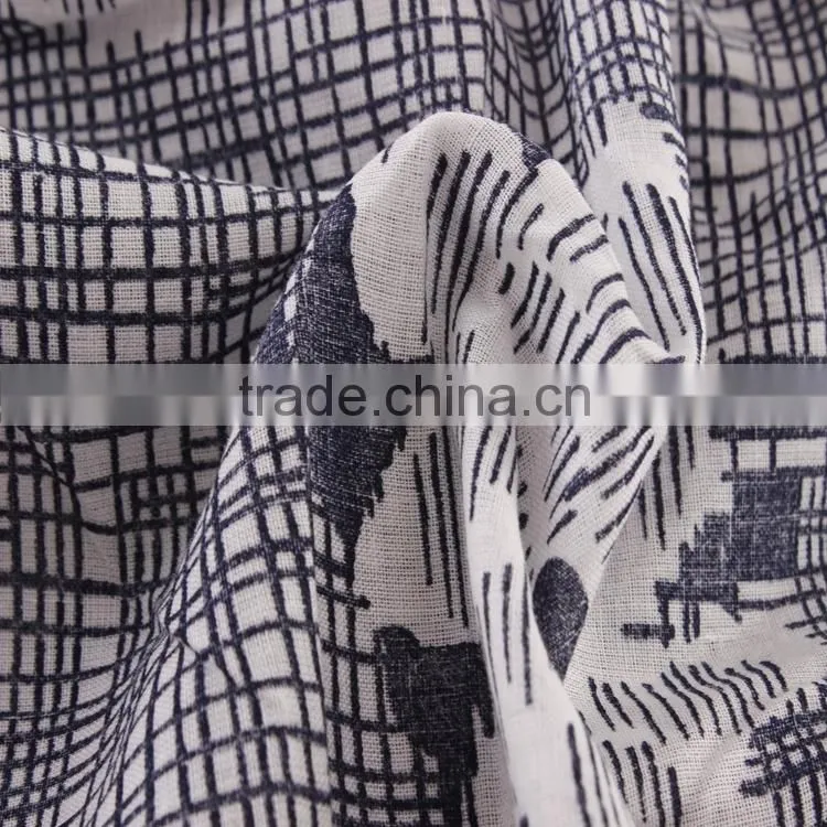 New design product 21S cotton canvas fabric digital printing textiles