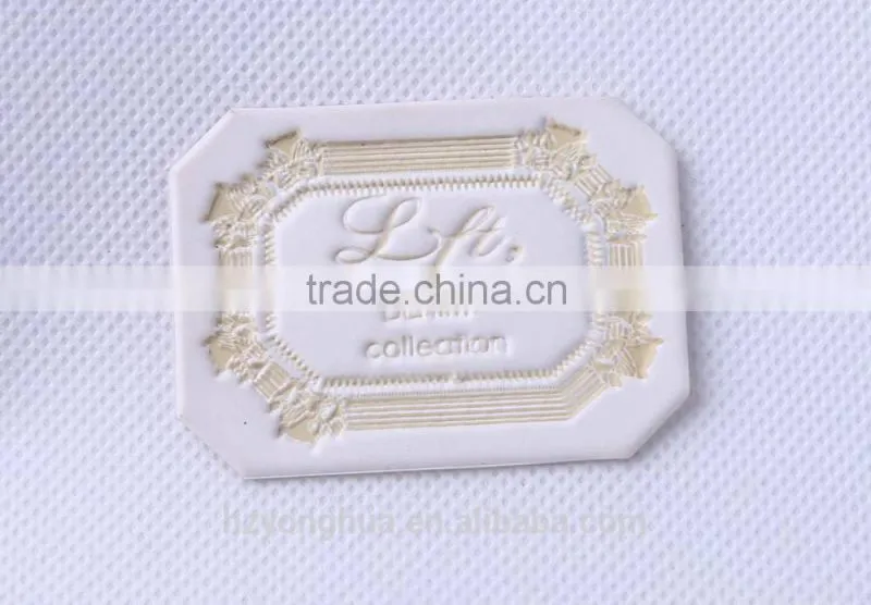 Wholesale custom embossed leather patches label