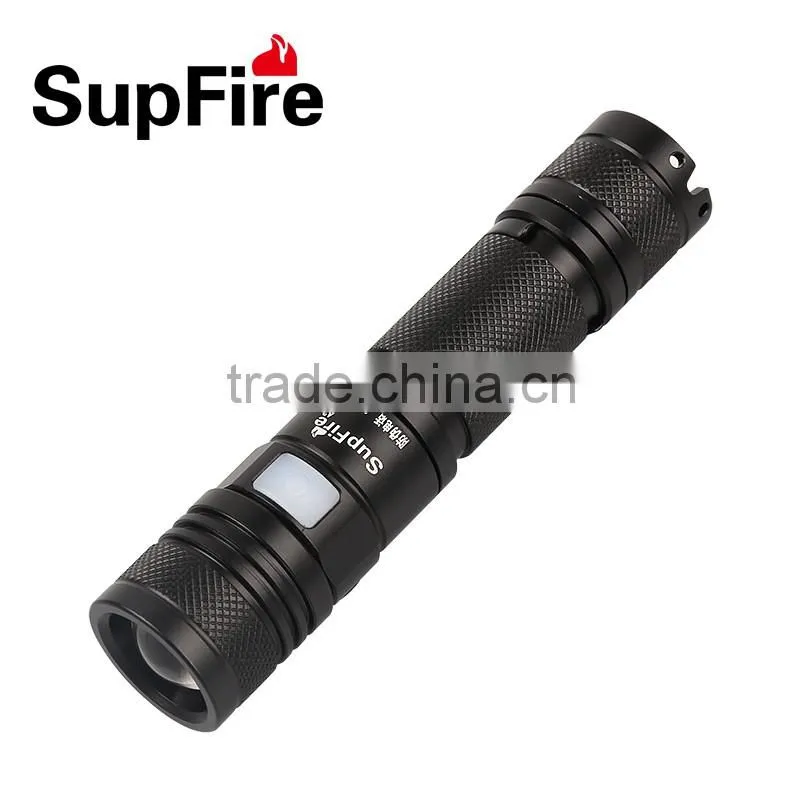 Good quality aluminum durable USB flashlight A2