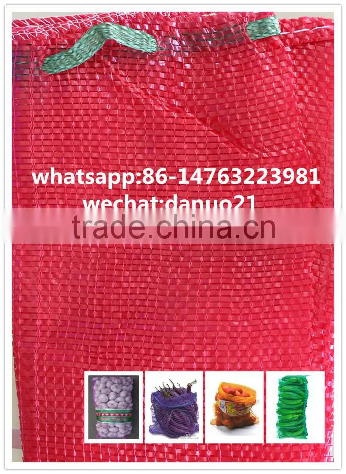 High Quality Hot sale pp onion mesh bag ,rasche mesh bag for oranges