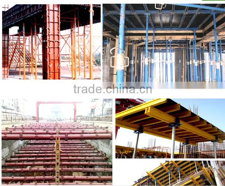 Adjustable vertical pipe support/steel props for sale