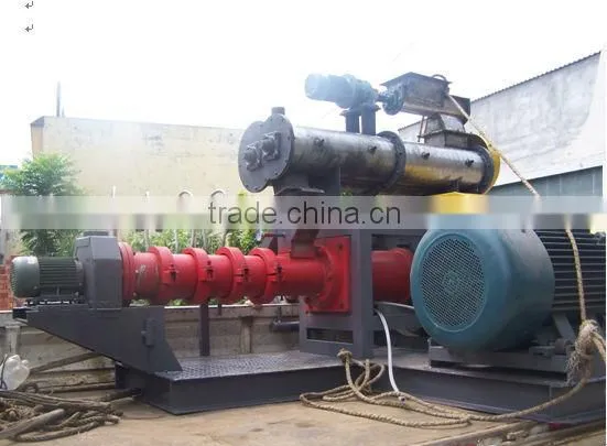 2013 Best seller wide output range reasonable price poultry feed extrusion machine