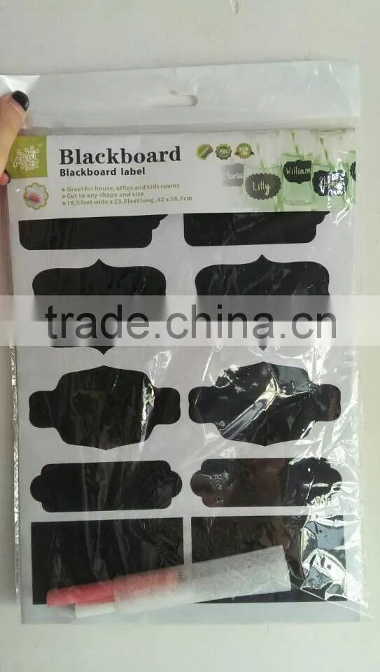 blackboard sticker removable chalkboard sticker on stock