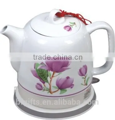 Hot selling ceramic electric custom design hotel kettles-