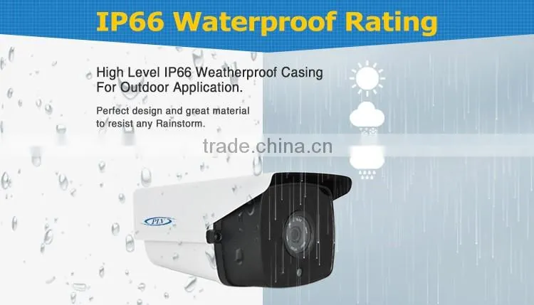Well selling PLV-NC411cctv secure eye IR Waterproof Bullet HD 3MP IP Camera