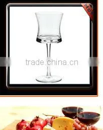 Red Wine Glass/Handmade Wine Glass/Goblet Glass Cup