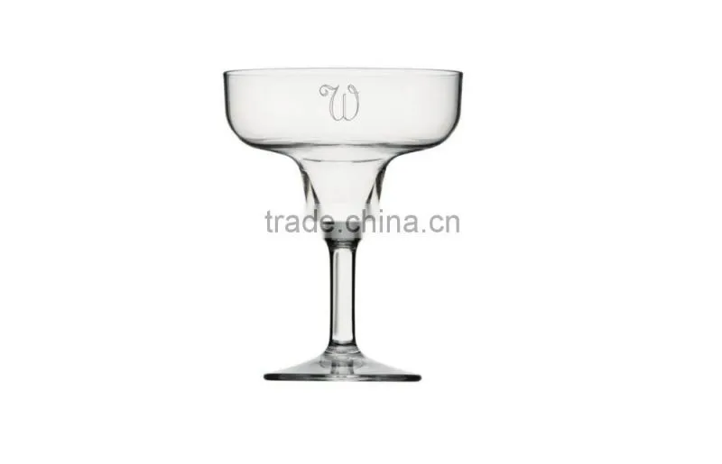 Popular factory small customized frosted decal wedding decorate marguerite glass