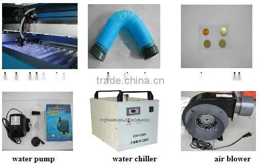 2016 Best quality China hybrid motor cloth fabric textile laser cutting /engraving machine machinery