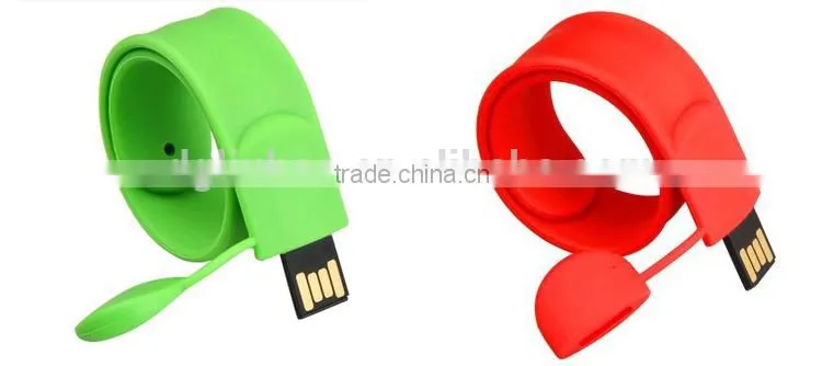 Silicon bracelet wristband USB flash disk Dong Guan