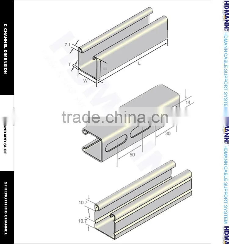 Slotted UNI Strut Channel perfect best manufacturer