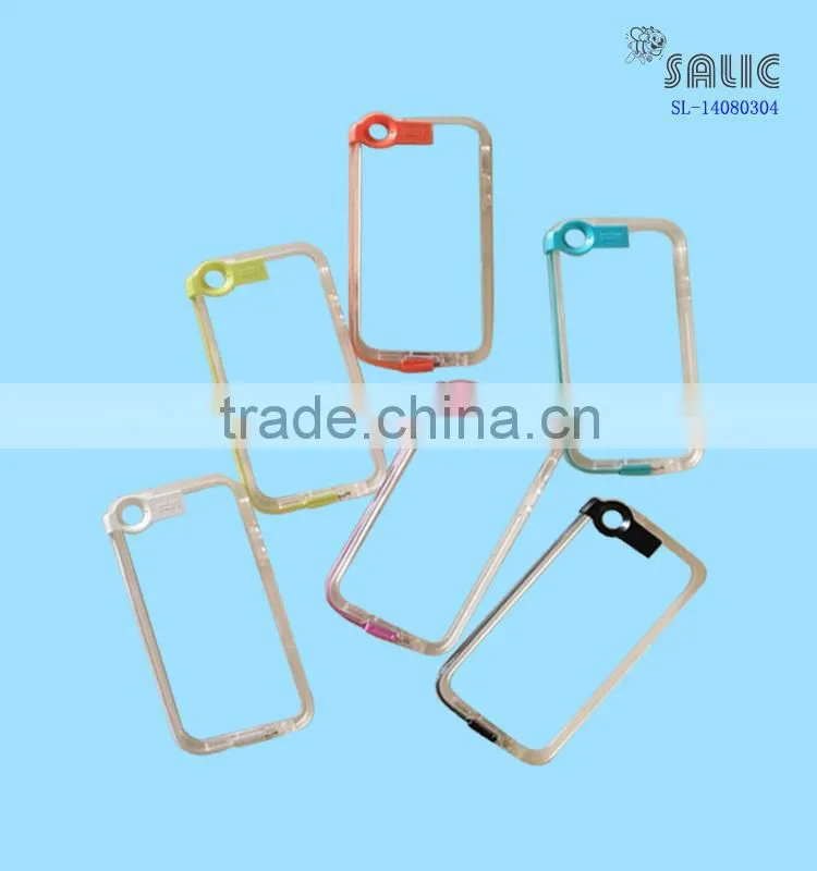 Protective bumper case with lighting charge-usb cable for iPhone 5s