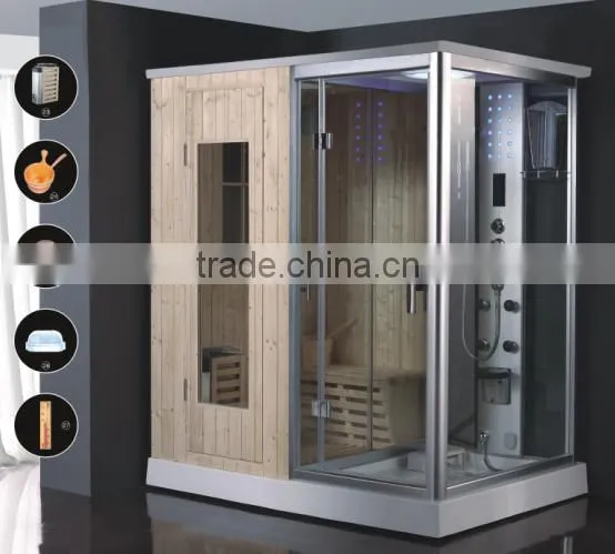 Dry and wet steam room S-013