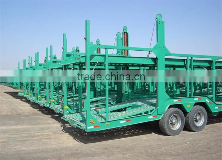 Auto transport carrier trailer , car carrier semi trailer for sale
