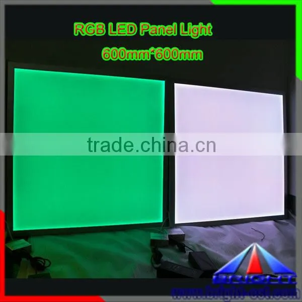 Ultral Thin 9mm RGB LED Panel Light 60 60 with Controller,36W 60x60 RGB LED Panel Light Osram,60x60 cm RGB LED Panel Lighting
