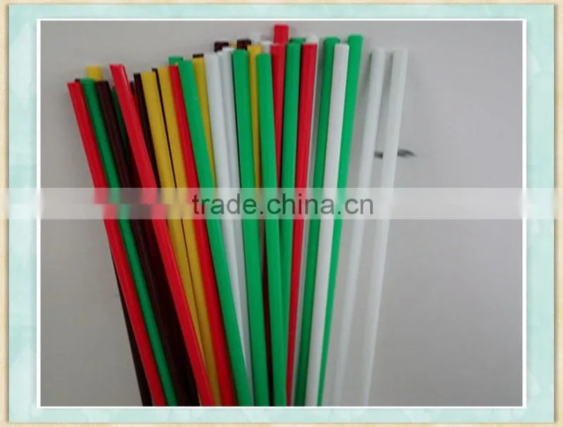 Colourful high temperature soild fiberglass rods, fiberglass insulation rod