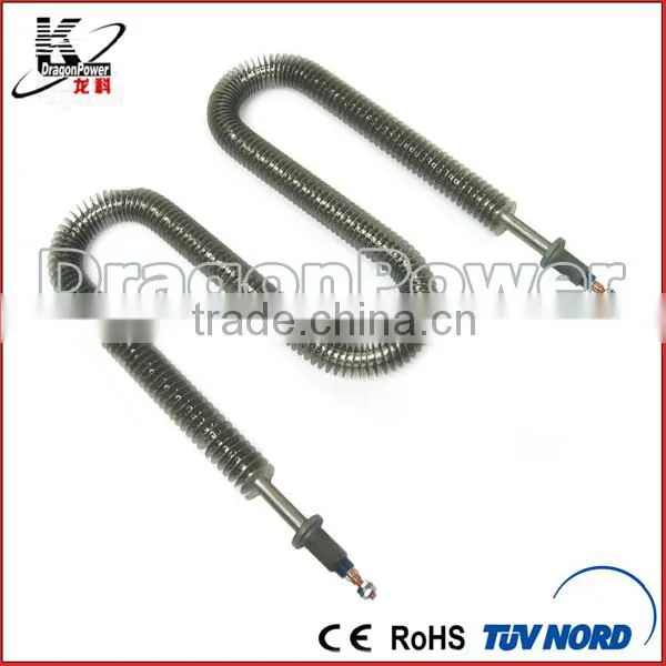 finned tubular heater/ tubular heater with radiator fin