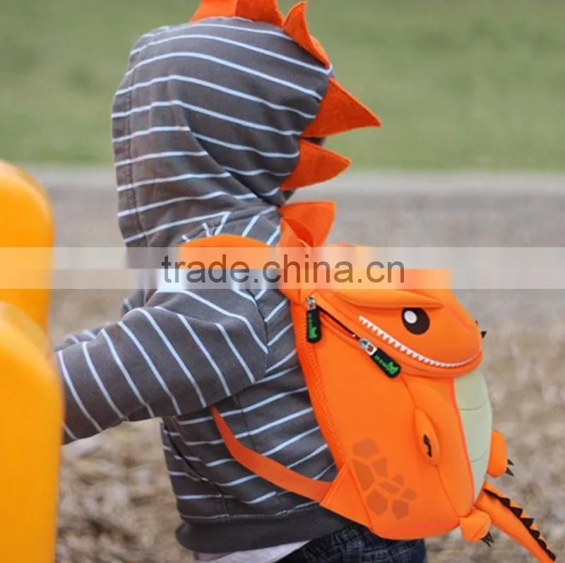 2016 New Arrival Waterproof Cute Cartoon Animal Shaped kid school bag
