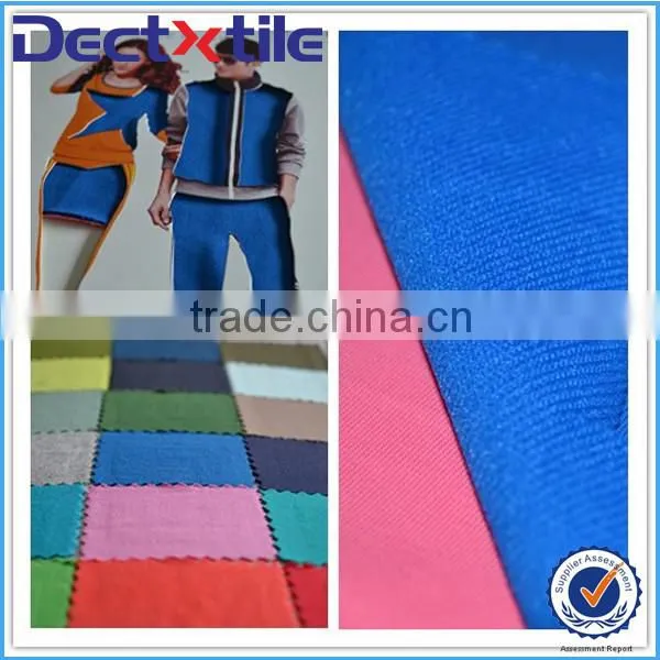 exerllent 32s cotton polyester twill fabric warm textile for the winter wear